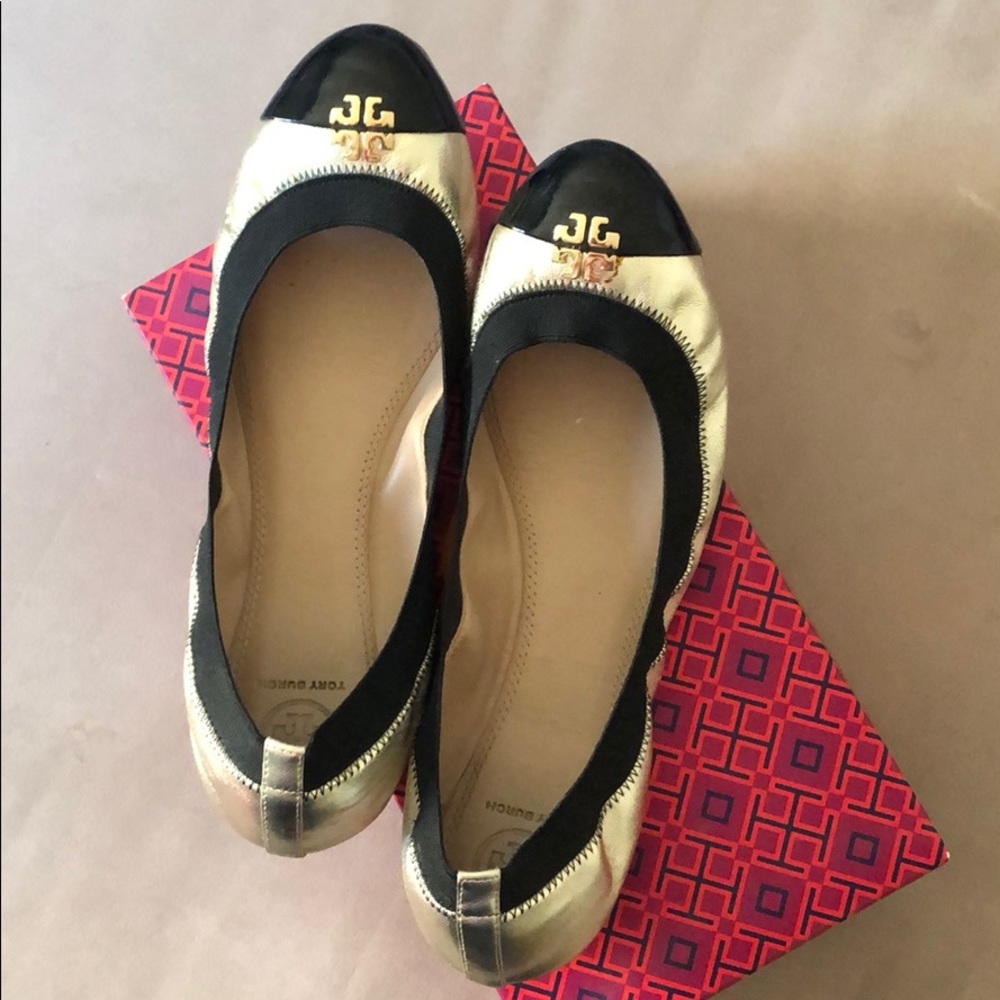 Tory Burch Ballet Flats size 10